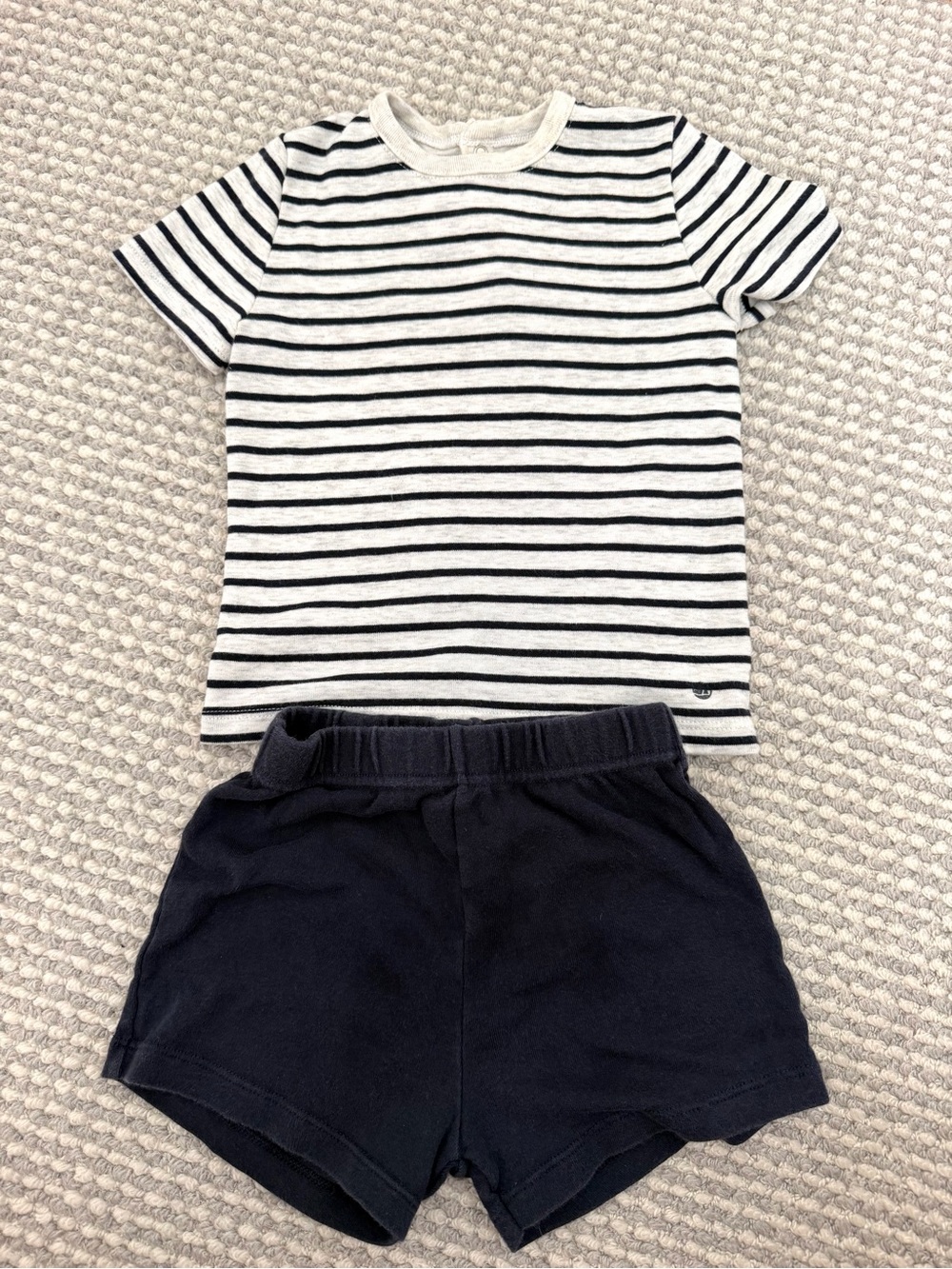 Petit Bateau 2-Pieces  – 24 Months | 100% Cotton |